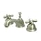 Kingston Brass KS3968AX 8" Widespread Bathroom Faucet, Brushed Nickel KS3968AX - alternate 1